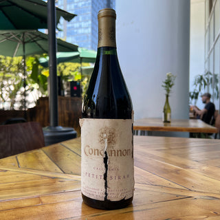 1978 Concannon Vineyard Petite Sirah, 750 mL Red Wine bottle (13.5-15.5% ABV)
