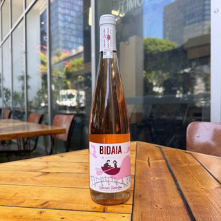 Bidaia Txakoli Rose 2024, 750 mL Rose Wine Bottle (10.5% ABV)