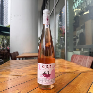 Bidaia Txakolina Rose 2023, 750 mL Rose Wine Bottle (10.8% ABV)
