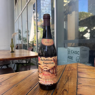 Cantina Cooperativa Villa Bianzone Valtellina Superiore Riserva 1967, 750 mL Red Wine Bottle (13% ABV)