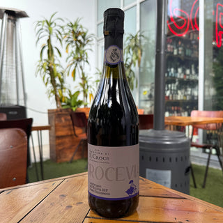 Cantina Santa Croce Crocevia Lambrusco NV, 750 mL Sparkling Wine Bottle (11% ABV)