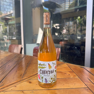 Christina Orange 2022, 750 mL Orange Wine Bottle (12.5% ABV)