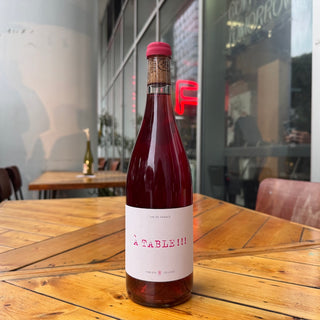 Fabien Jouves A Table Rose 2022, 750 mL Rose Wine Bottle (12.5% ABV)