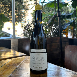 Famille Savary Chablis Vieilles Vignes 2023, 750 mL White Wine Bottle (12.5% ABV)