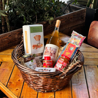 Orange Wine Holiday Gift Basket