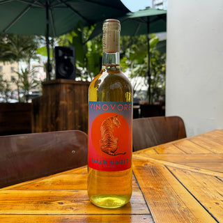 Vinovore Safari Sunset Orange NV, 750 mL Orange Wine Bottle (% ABV)