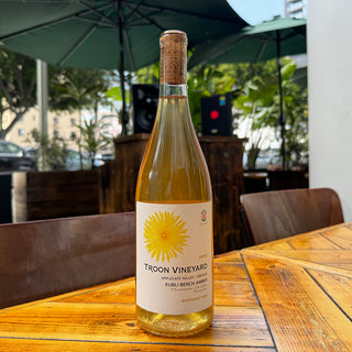 Troon Vineyard Kubli Bench Amber 2022, 750 mL Orange Wine Bottle (12.5% ABV)