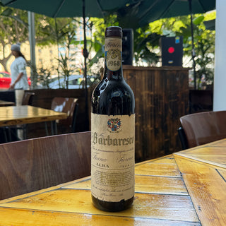 1968 Franco Fiorina Barbaresco DOCG, 750 mL Red Wine bottle (13% ABV)