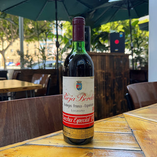 1970 Bodegas Franco-Españolas Bordón Cosecha Especial Rioja, 750 mL Red Wine Bottle (14% ABV)