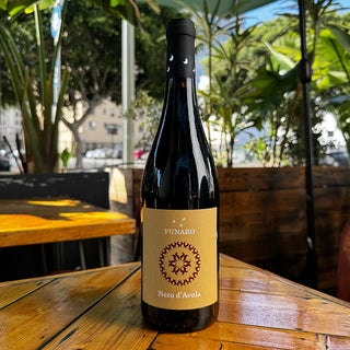 Funaro Nero d'Avola 2022, 750mL Red Wine bottle (13% ABV)