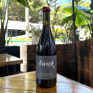 Swick Wines Willamette Valley Pinot Noir 2022, 750mL Red Wine Bottle (13% ABV)