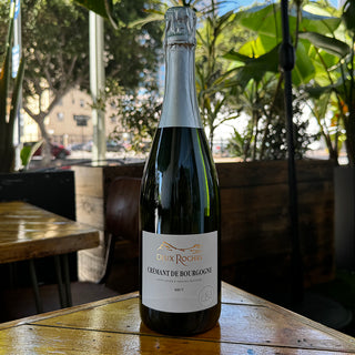 Domaine des Deux Roches Cremant de Bourgogne Brut NV, 750mL Sparkling Wine bottle (12% ABV)