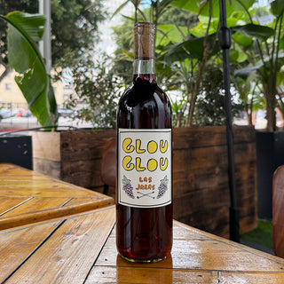 Las Jaras Glou Glou 2023, 750 mL Chillable Red Wine Bottle (12.49% ABV)