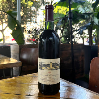 1972 Robert Mondavi Cabernet Sauvignon, 750mL Red Wine Bottle (12% ABV)