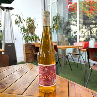 Union Sacré Orange Riesling 2022, 750 mL Orange Wine Bottle (12.2% ABV)