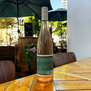 Union Sacré Pinot Gris 2022, 750 mL Rose Wine Bottle (12% ABV)