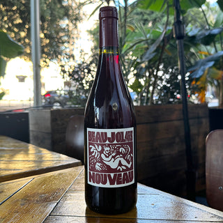 2024 Les Vins de la Cadette 'La Soeur Cadette' Beaujolais Nouveau, 750mL Chillable Red Wine Bottle (12% ABV)