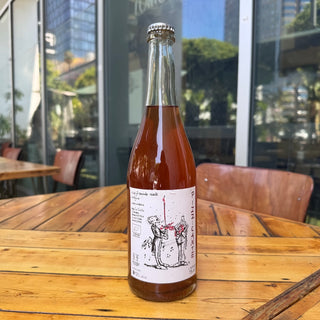 Le Coste Pizzicante Rosato, 750 mL Sparkling Wine Bottle (12.5% ABV)