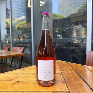 Lise & Bertrand Jousset Rosé à Lies 2023, 750mL Sparkling Wine Bottle (12.5% ABV)