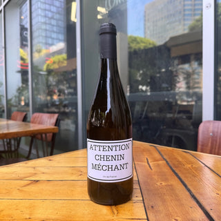 Nicolas Reau Attention Chenin Méchant 2023, 750mL White Wine Bottle (11.5% ABV)