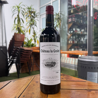 Peybonhomme Château La Grolet 2022, 750 mL Red Wine Bottle (12% ABV)