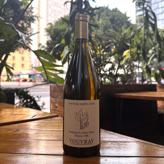 Pinon Vouvray Les Trois Argiles 2020, 750 mL White Wine Bottle (12.5% ABV)