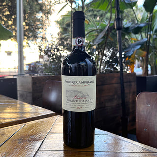 Podere Campriano Chianti Classico Riserva 2018, 750 mL Red Wine Bottle (14% ABV)