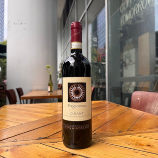 Poggiosecco Chianti 2023, 750 mL Red Wine Bottle (13% ABV)