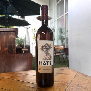 Pradarolo Maty Bianco White 2022, 750 mL Orange Wine Bottle (13% ABV)