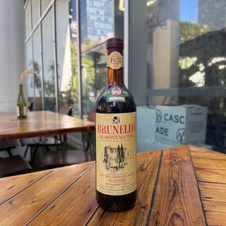 Silvio Nardi Brunello di Montalcino 1975, 750 mL Red Wine Bottle (13.5% ABV)