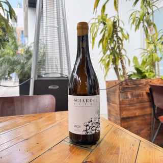 Terre Siciliane Carricante Sciare Vive Vigneti Vecchio 2020, 750 mL Orange Wine Bottle (12% ABV)