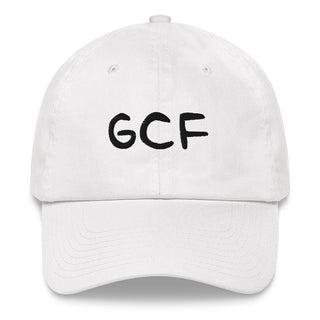 GCF Logo Dad Hat - White