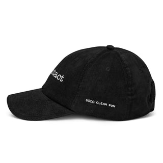 Skin Contact Corduroy Hat