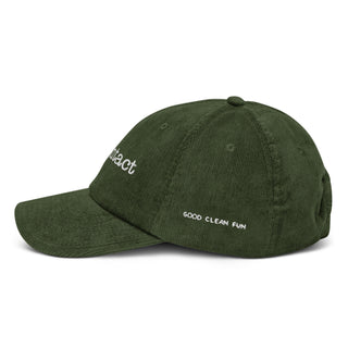 Skin Contact Corduroy Hat