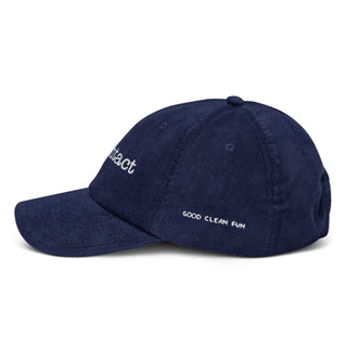 Skin Contact Corduroy Hat