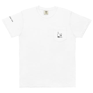 Best Friends Pocket T-Shirt - Black Embroidery