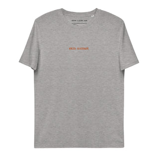 Skin Contact T-shirt - Orange Embroidery