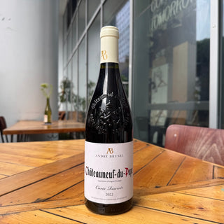 André Brunel Châteauneuf-du-Pape Cuvée Réservée 2022, 750 mL Red Wine Bottle (14.5% ABV)