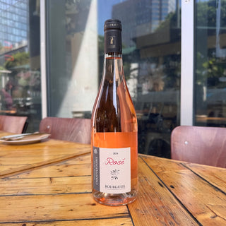 Bourgueil Rosé Domaine de la Chanteleuserie 2024, 750 mL Rose Wine Bottle (12.5% ABV)
