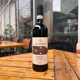 Ca’ di Press Barbera d’Alba 2023, 750 mL Red Wine Bottle (14% ABV)