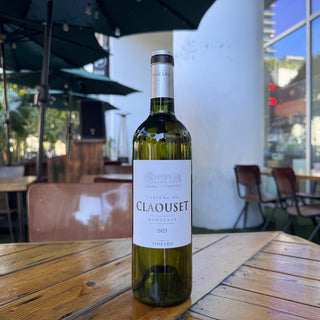 Château du Claouset Bordeaux Blanc 2023, 750 mL White Wine Bottle (12% ABV)