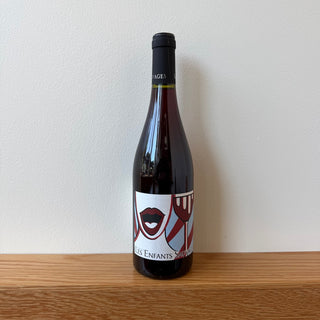 Domaine Les Enfants Sauvages Bouche Bée 2024, 750 ml Chillable Red Wine (~12.5% ABV)