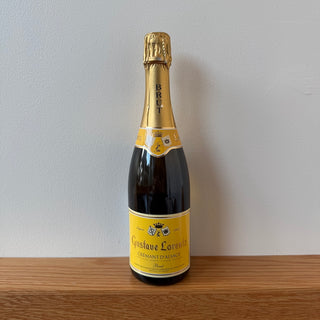 Gustave Lorentz Cremant Brut NV, 750mL Sparkling Wine Bottle (12.5% ABV)