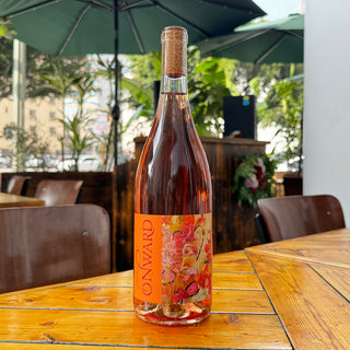 Onward Zinfandel Rose Art Label Series 2022, 750 mL Rose Wine Bottle (11.3% ABV)