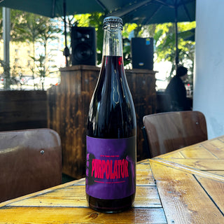 Wonderwerk 'It's Time for the Purpolator' 2023, 750 mL Sparkling Red Wine Bottle (11.9% ABV)