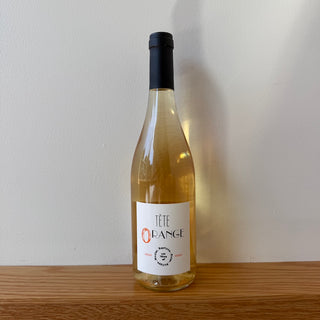 Les Tetes Orange 2023, 750mL Orange Wine Bottle (12% ABV)