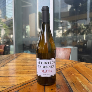 Nicolas Réau Attention Cabernet Blanc 2024, 750 mL White Wine Bottle (12% ABV)
