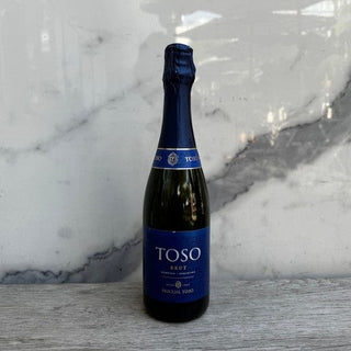 Pascual Toso Brut NV, 750 mL Sparkling Wine Bottle (11.5% ABV)