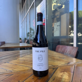 Tre Pile Langhe Nebbiolo Carlin 2023, 750 mL Red Wine Bottle (14.5% ABV)