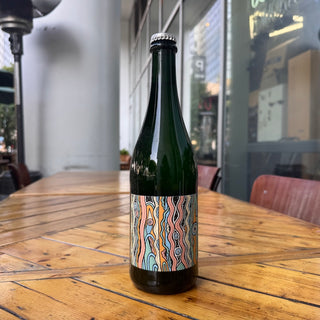 Vin des Potes x Brand Bros Flat Nat Pet-Nat 2023, 750 mL Sparkling Wine Bottle (12% ABV)